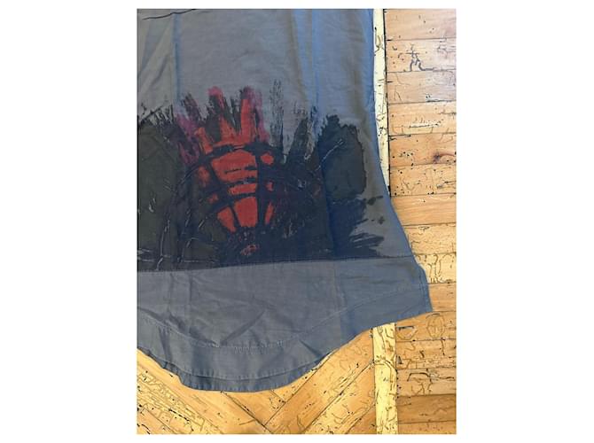 Marithé et François Girbaud Camiseta sin mangas marrón de Marithè Francois Girbaud Castaño Negro Roja - vista 3