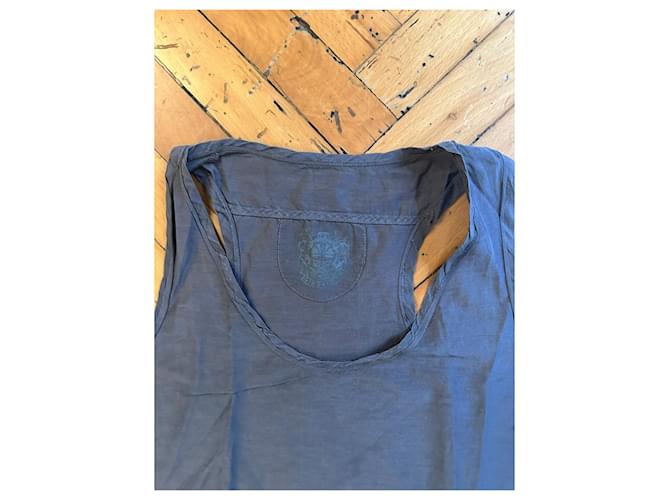 Marithé et François Girbaud Camiseta sin mangas marrón de Marithè Francois Girbaud Castaño Negro Roja - vista 4