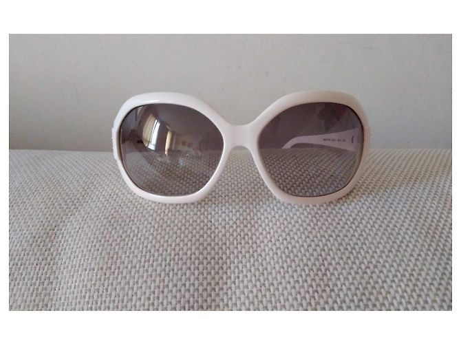 Gafas Moschino Oversize de Acetato Crema Crudo - vista 2