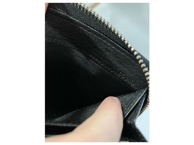 Portafoglio con zip Pandora di Givenchy in pelle nera - Ansicht 13