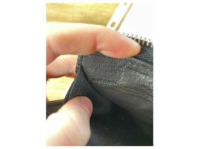 Portafoglio con zip Pandora di Givenchy in pelle nera - Ansicht 16