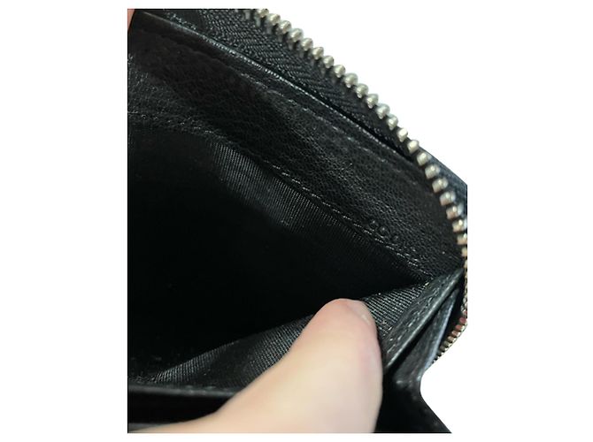 Portafoglio con zip Pandora di Givenchy in pelle nera - Ansicht 5