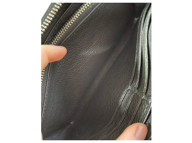 Portafoglio con zip Pandora di Givenchy in pelle nera - Ansicht 7
