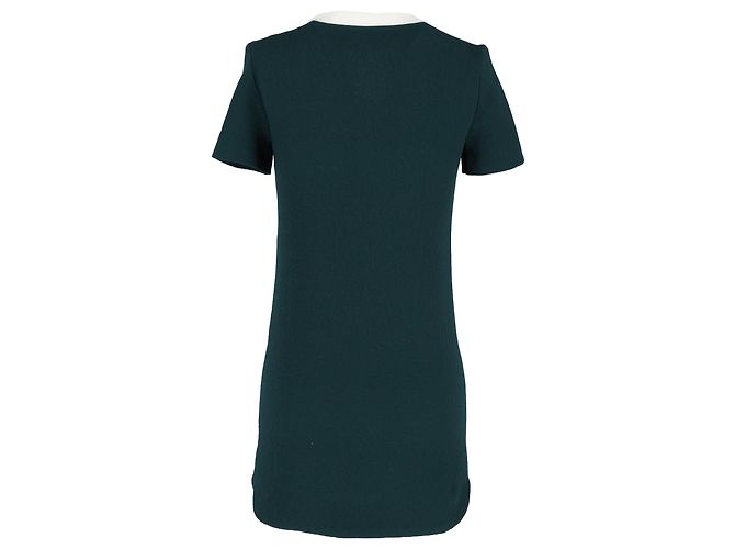 Sandro Paris Raquel Dress in Green Polyester - view 3