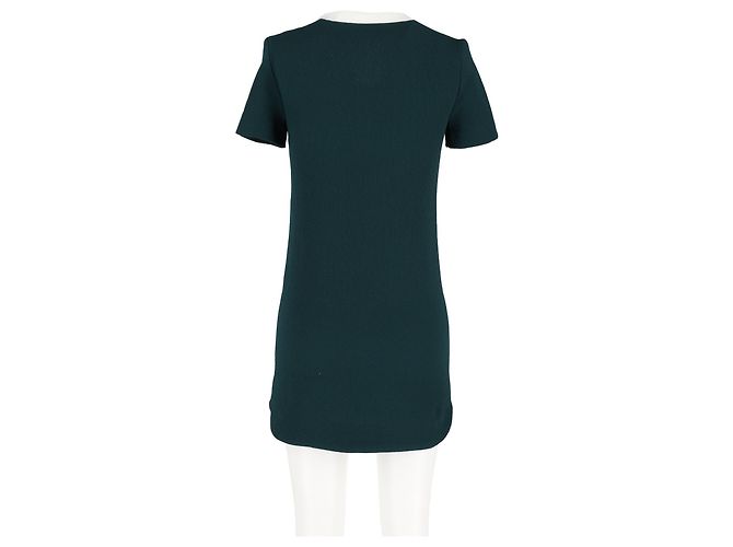 Sandro Paris Raquel Dress in Green Polyester - view 6