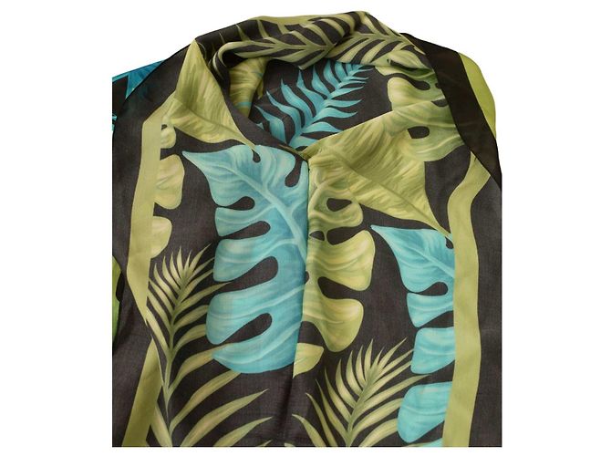 Autre Marque MC2 Saint Barth Mehrfarbige Seiden Tunika Bluse mit Blumenmuster Mehrfarben - Ansicht 5