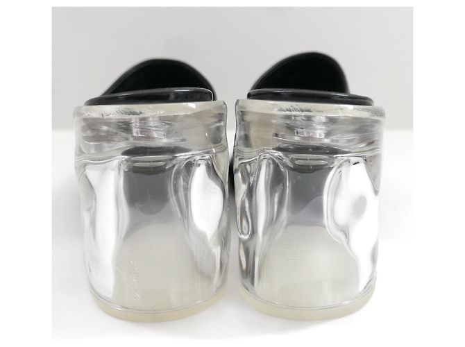 3.1 Phillip Lim Mules con tacco in plexiglass di Phillip Lim Nero - view 4