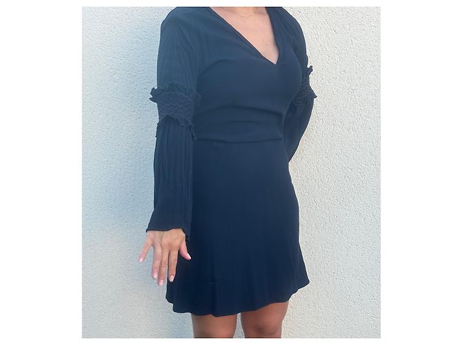 Kleid Claudie Pierlot Blau - Ansicht 5