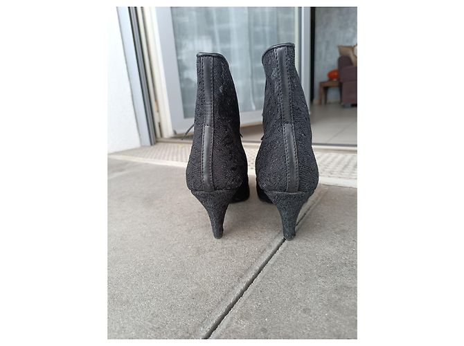 Botines de encaje negro Laurence Dacade - vista 7