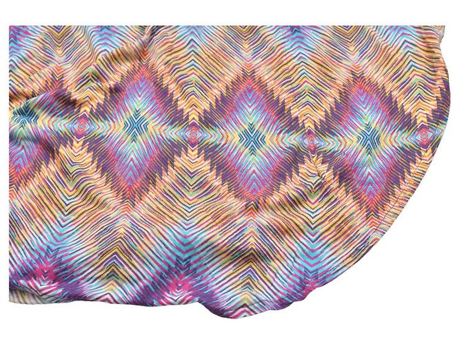 Blusa Tunica Melissa Odabash in Modal Geometrico Multicolore - vista 7