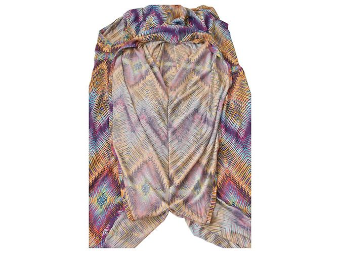 Blusa Tunica Melissa Odabash in Modal Geometrico Multicolore - vista 8