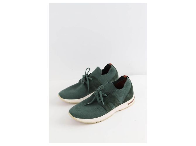 Loro Piana Sneakers aus Leder - Ansicht 4