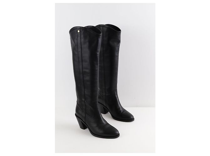 Claudie Pierlot Botas de cuero - vista 3