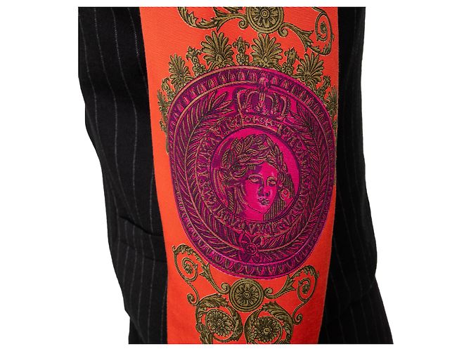 Completo gonna e giacca vintage di Gianni Versace Multicolore - vista 5
