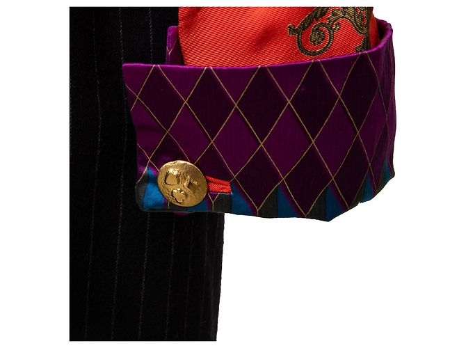Completo gonna e giacca vintage di Gianni Versace Multicolore - vista 7