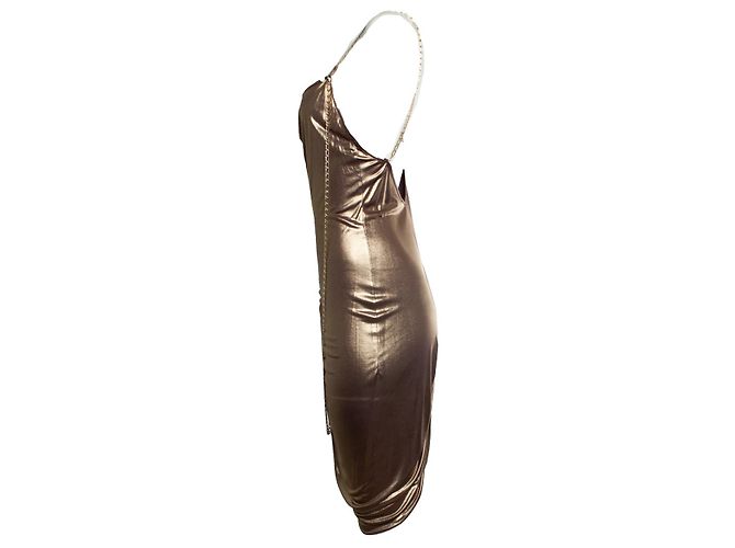 Patrizia Pepe, Kleid mit metallischen Ketten - Ansicht 3