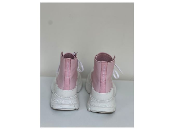 Alexander McQueen Ledersneaker, rosa Pink - Ansicht 3