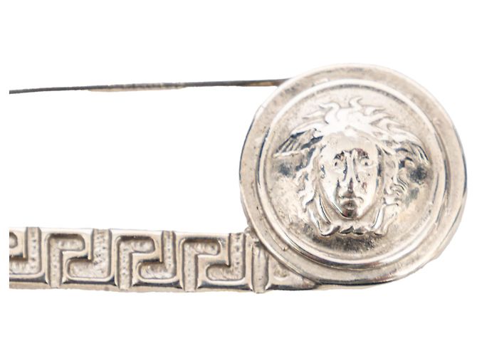 Spilla con Medusa Gianni Versace Argento - vista 4
