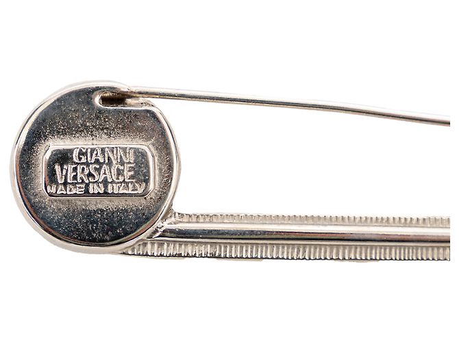 Spilla con Medusa Gianni Versace Argento - vista 5
