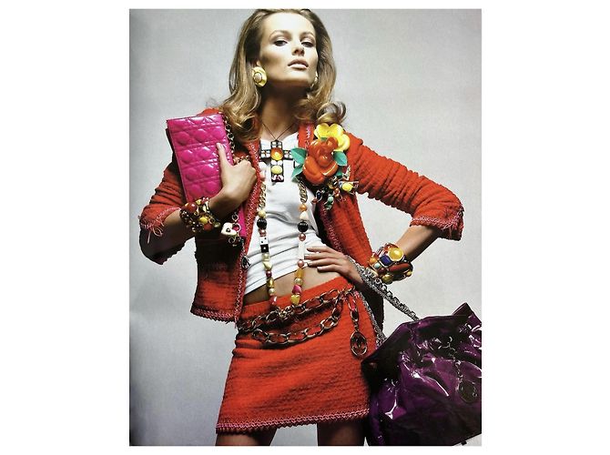 Cambon Set vintage Chanel del 1994 arancione - vista 2
