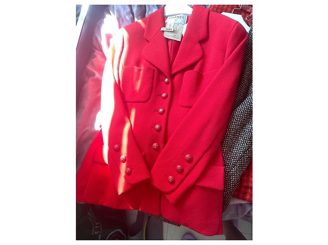 Cambon Chanel Colección de pasarela de 1993 Roja - vista 10