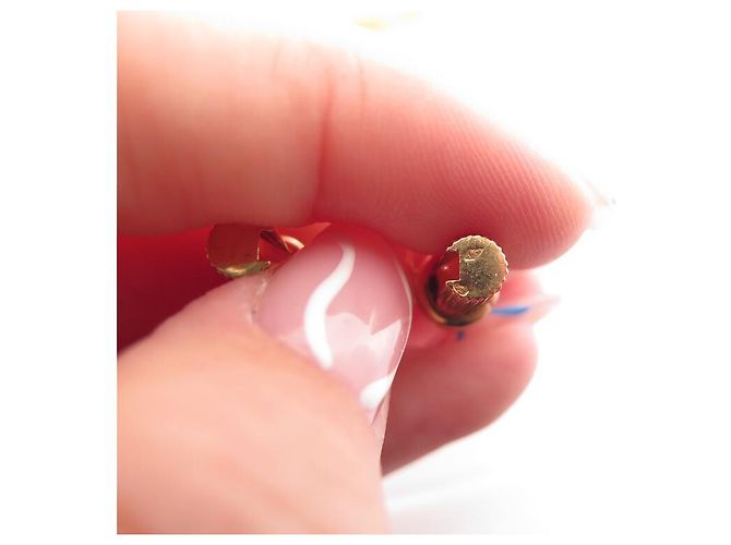 BOUTONS DE MANCHETTES BOUCHERON EN OR 18K 15GR 19 BATONNETS FAISCEAUX CUFFLINKS - vue 21
