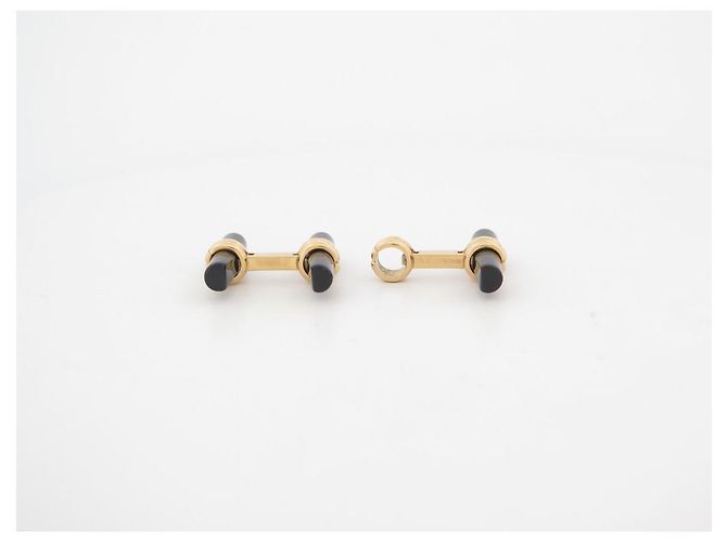 BOUTONS DE MANCHETTES BOUCHERON EN OR 18K 15GR 19 BATONNETS FAISCEAUX CUFFLINKS - vue 35