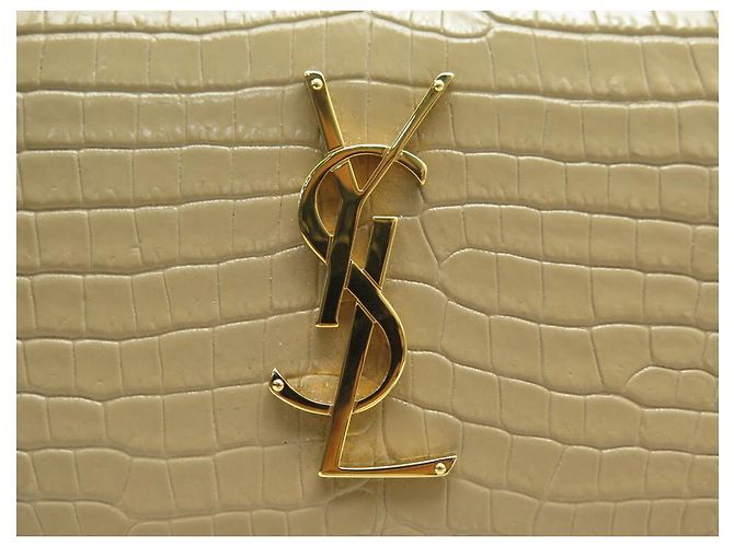 NUOVA BORSA A MANO SAINT LAURENT SUNSET MEDIA 442906 PELLE EFFETTO COCCO PRUGNA - vista 4