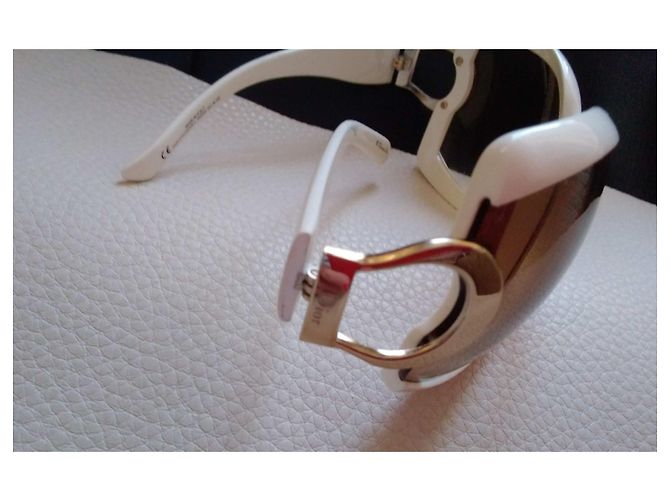 Dior Stronger 1 Oversize Sonnenbrille Creme Acetat Roh - Ansicht 10