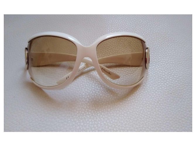 Dior Stronger 1 Oversize Sonnenbrille Creme Acetat Roh - Ansicht 11