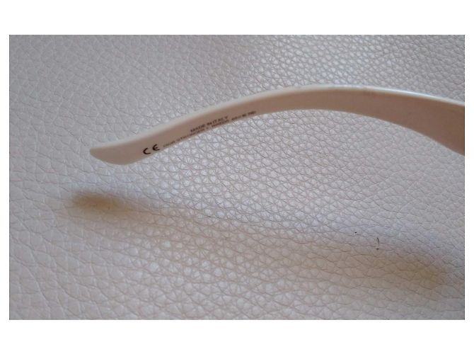 Dior Stronger 1 Oversize Sonnenbrille Creme Acetat Roh - Ansicht 8