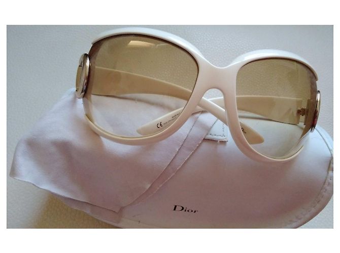 Dior Stronger 1 Oversize Sonnenbrille Creme Acetat Roh - Ansicht 9