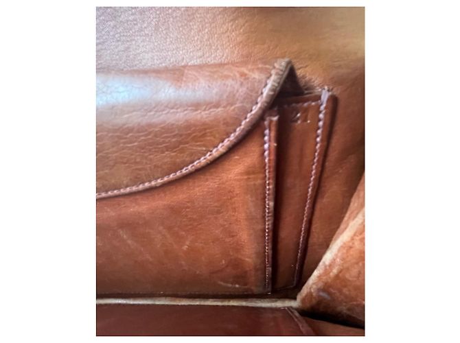 Ring ✨ Borsa Hermès Palermo, rara borsa in stile anni '60 Marrone scuro - vista 10