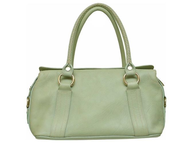 Autre Marque Borsa Celine in pelle verde menta Verde chiaro - vista 2