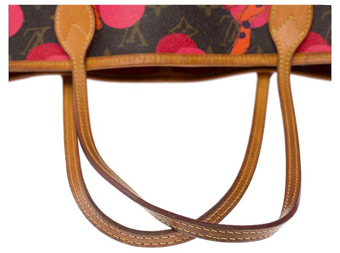 LOUIS VUITTON Neverfull Bag in Brown Canvas - 101874 - view 10