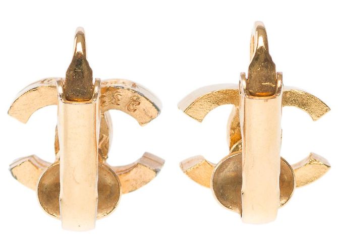 Gioielli CHANEL CC in metallo dorato - 101640 D'oro - vista 3