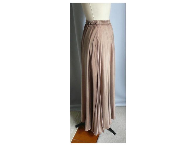 Mes Demoiselles ... RAGAZZE Gonna lunga ASTHON BEIGE Terracotta Splendida T36 - vista 2