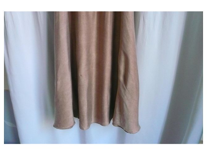 Mes Demoiselles ... RAGAZZE Gonna lunga ASTHON BEIGE Terracotta Splendida T36 - vista 6