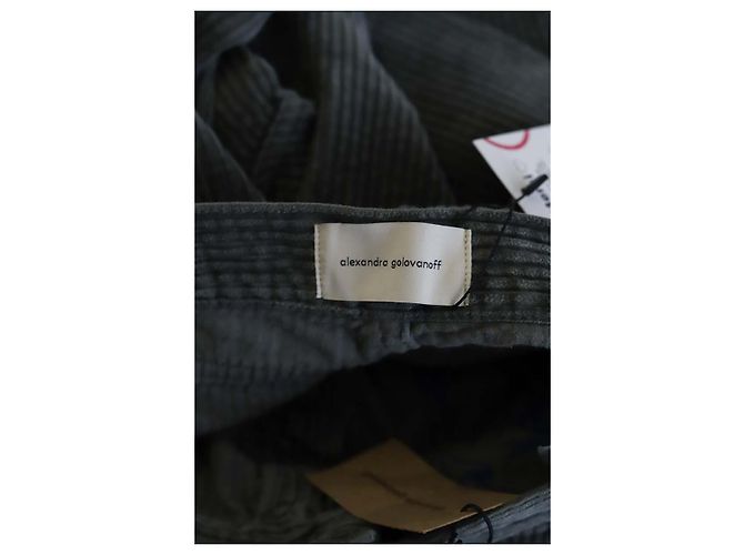 Alexandra Golovanoff pantalones anchos de algodon - vista 5