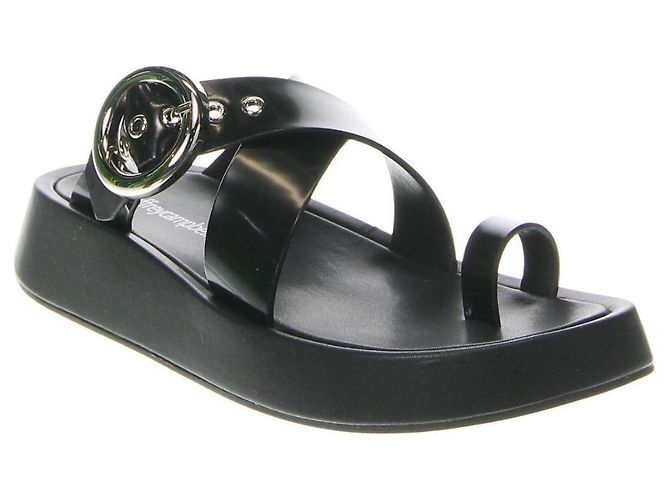 Zoccoli Jeffrey Campbell in pelle nera taglia 40 Nero - vista 2