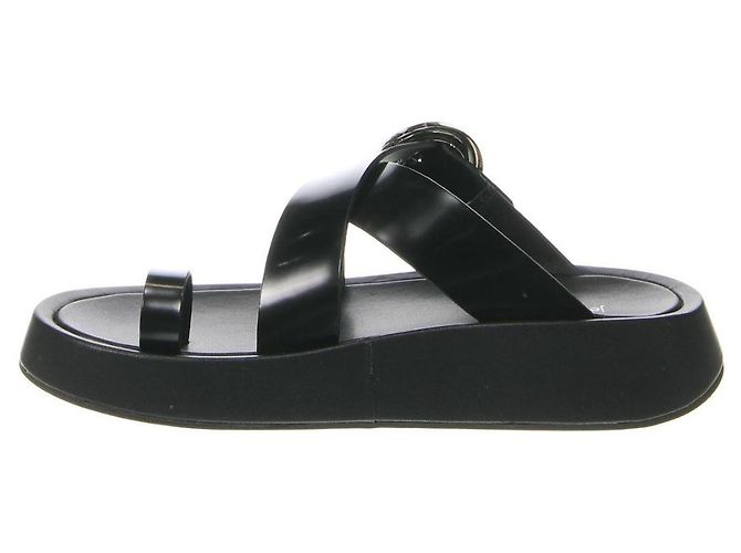 Zoccoli Jeffrey Campbell in pelle nera taglia 40 Nero - vista 3