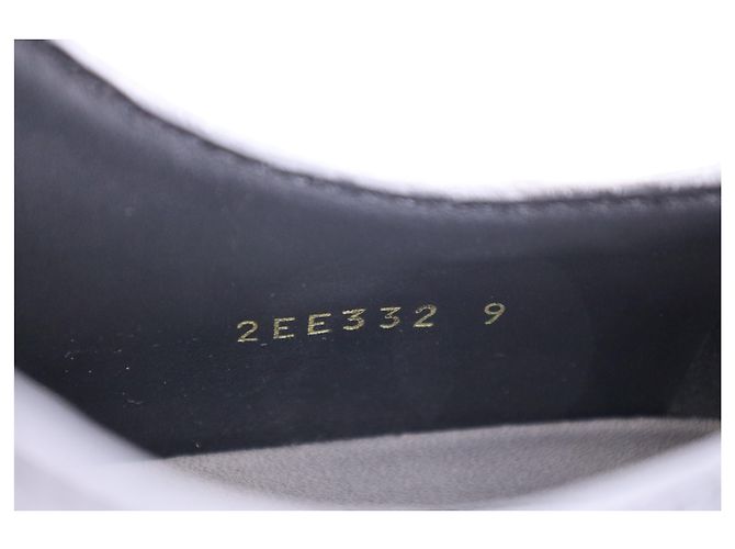 Zapatos Derby Prada Rocksand en cuero negro - vista 14