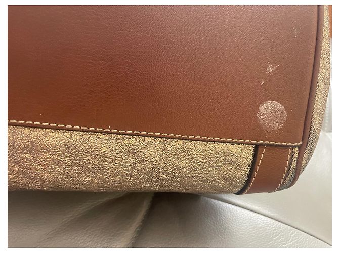 Borsa a mano Dolce & Gabbana Miss Easy Way in pelle metallizzata Metallico - vista 7
