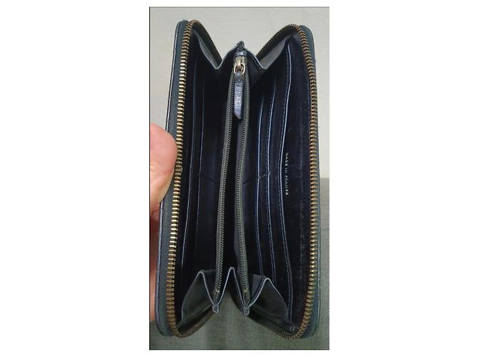 Cartera Chanel 2.55 en cuero azul iridiscente - vista 9