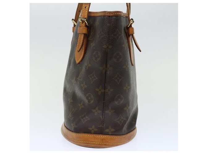 LOUIS VUITTON Monogram Bucket PM Shoulder Bag M42238 LV Auth fm3321 - view 4