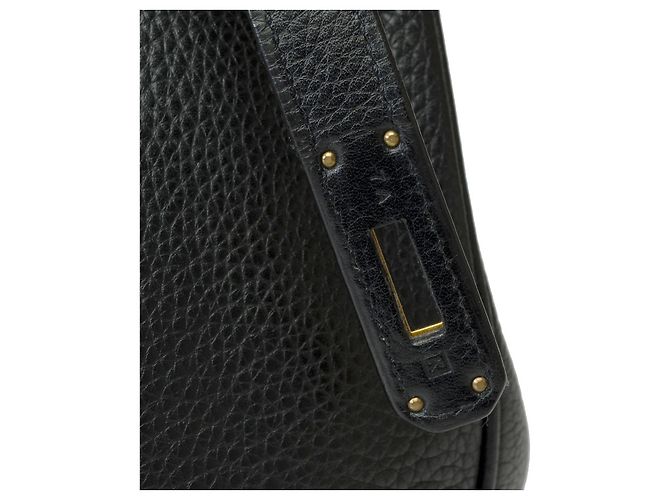 Hermès Sac HERMES Birkin 40 en Cuir Noir - 101822 - vue 7