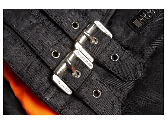 Philipp Plein, gesteppte Bikerjacke Grau - Ansicht 5