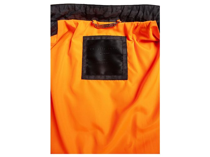 Philipp Plein, gesteppte Bikerjacke Grau - Ansicht 6
