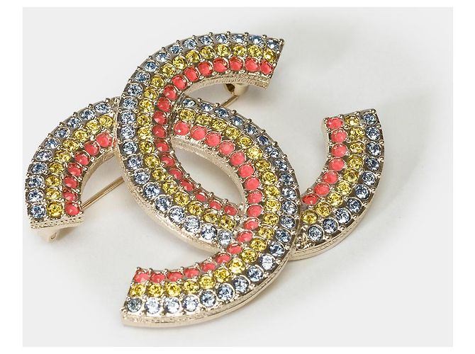 Joyas CHANEL CC en metal multicolor - 101607 - vista 2
