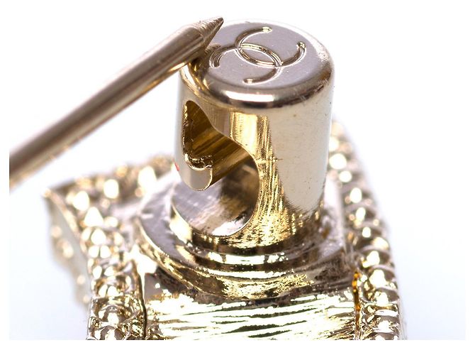 Joyas CHANEL CC en metal multicolor - 101607 - vista 6